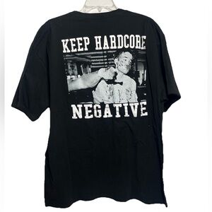 Born Scum Clothing Co Keep Hardcore Negative T-Shirt Size XL